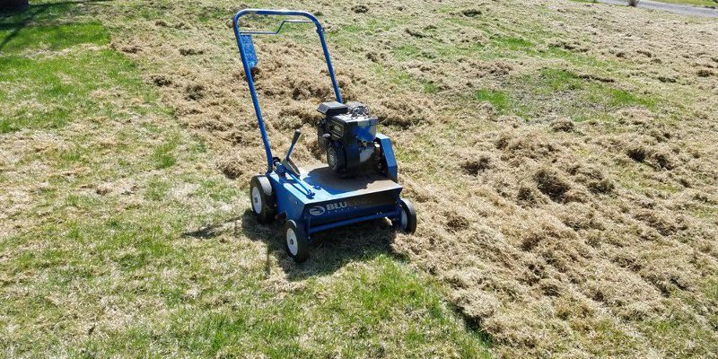 Lawn Power Raking and Dethjatching Services by Sheridan Lawn and Landscaping, LLC