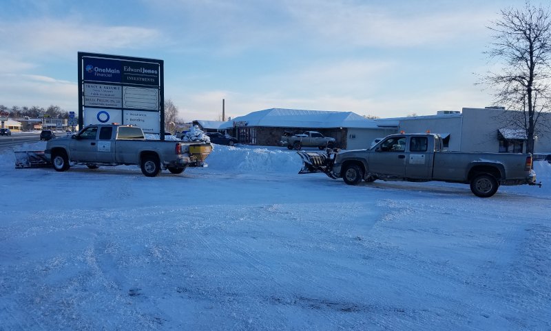 Parking Lot Snow Removal and Plowing Services, Sheridan, WY